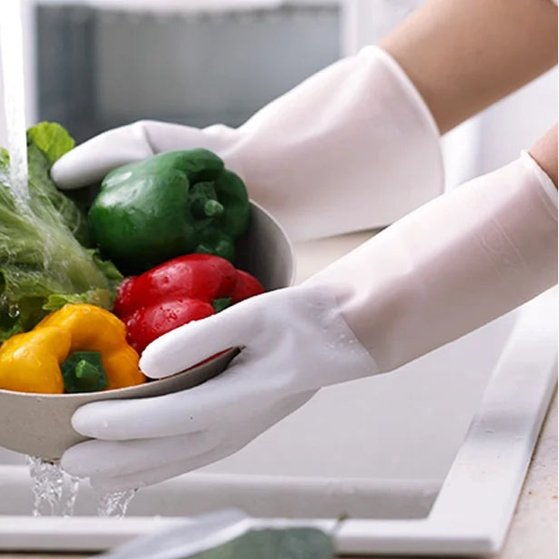 Gants de Vaisselle Réutilisables en Silicone – Antidérapants