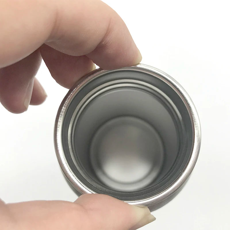 Bouteille isotherme inox zéro plastique