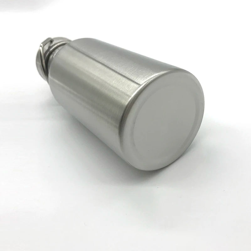 Bouteille isotherme inox zéro plastique