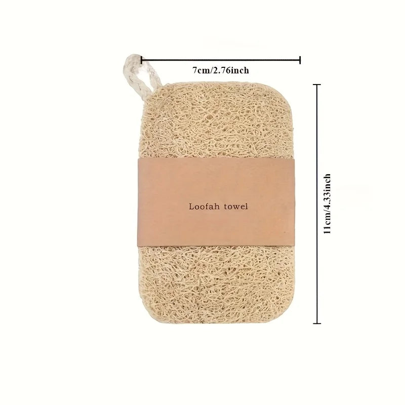 Éponge Naturelle en Luffa - 100% Végétale et Compostable - 5 pcs