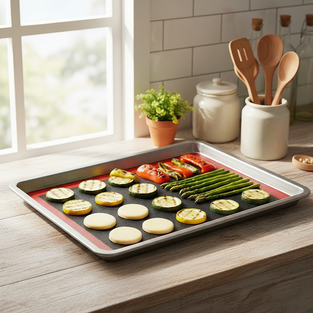 Papier de Cuisson Réutilisable en Silicone – Zéro Déchet en Cuisine