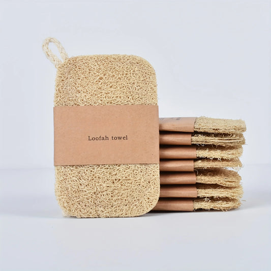 Éponge Naturelle en Luffa - 100% Végétale et Compostable - 5 pcs