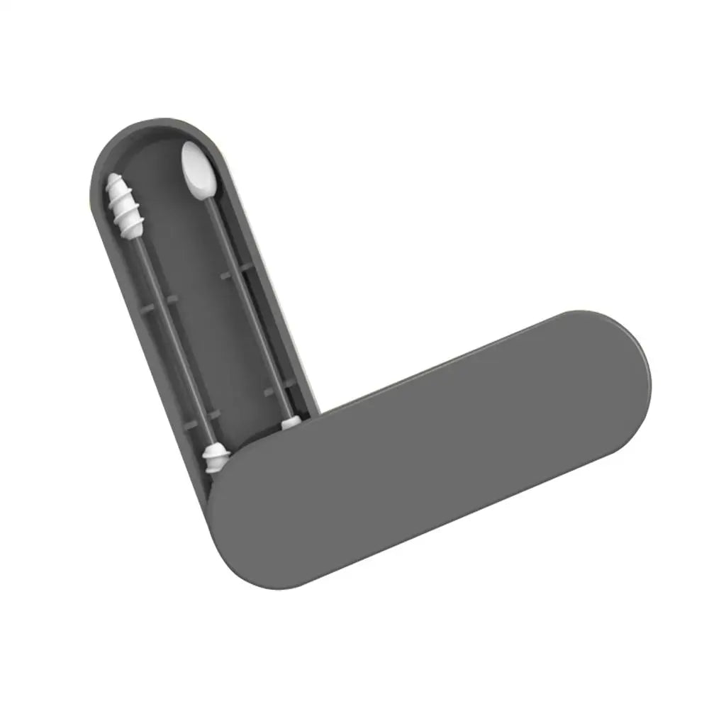 Coton-Tige Réutilisable en Silicone – Alternative Zéro Déchet - couleur noir