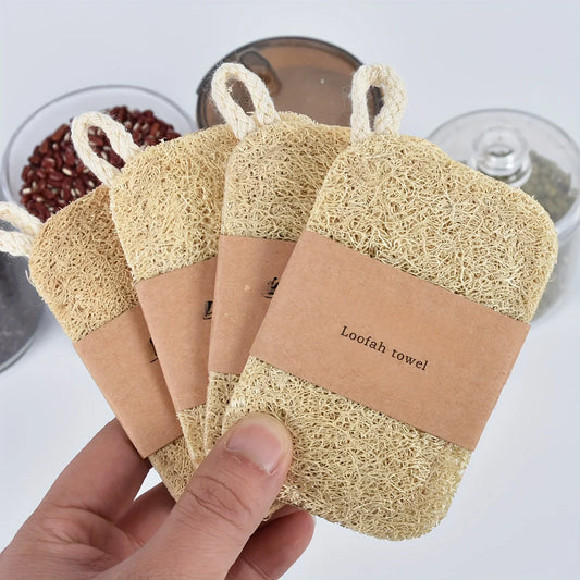 Éponge Naturelle en Luffa - 100% Végétale et Compostable - 5 pcs