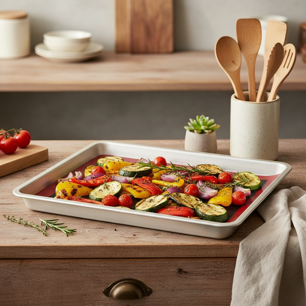 Papier de Cuisson Réutilisable en Silicone – Zéro Déchet en Cuisine