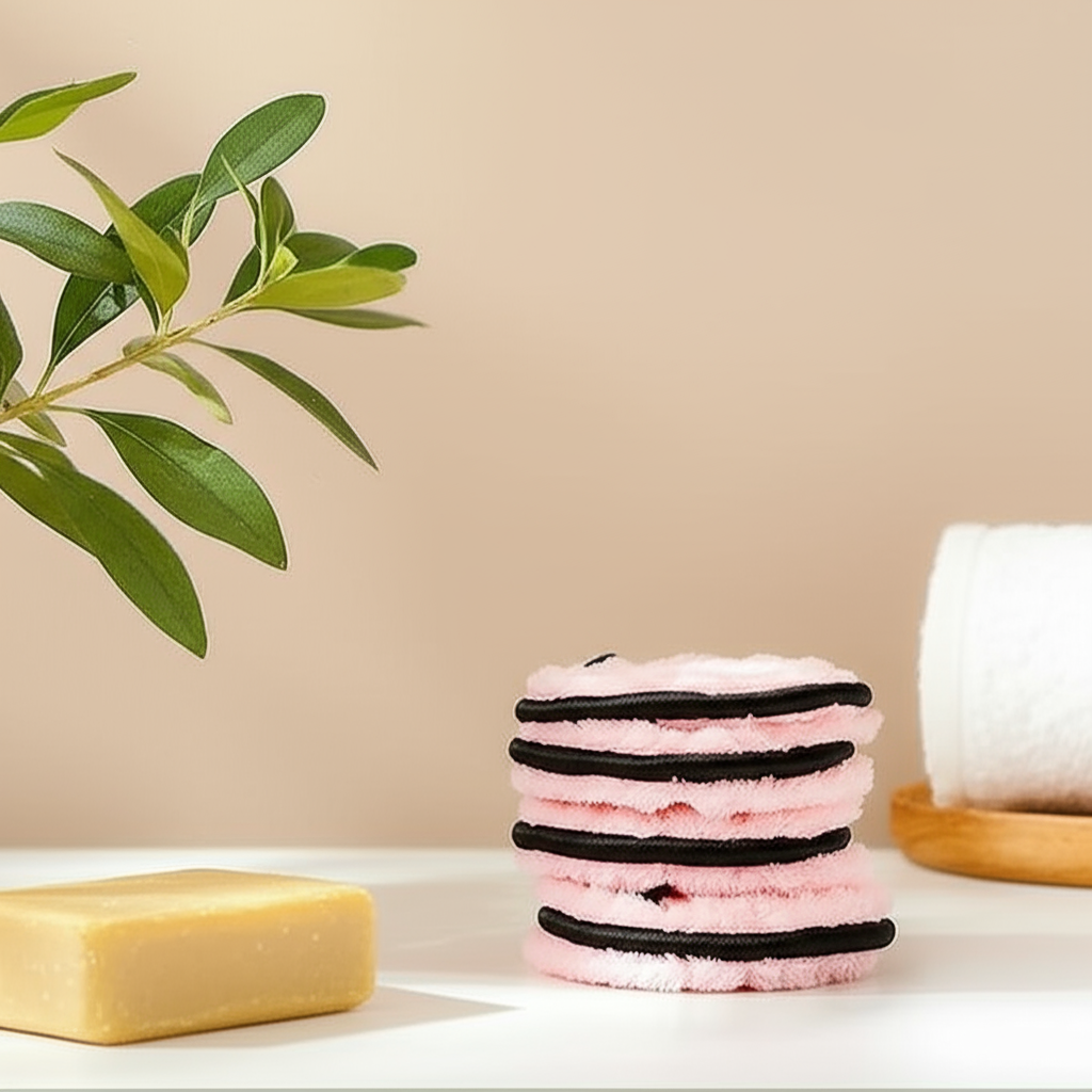 Lingettes Démaquillantes Lavables en Coton Bio – Zéro Déchet & Réutilisables