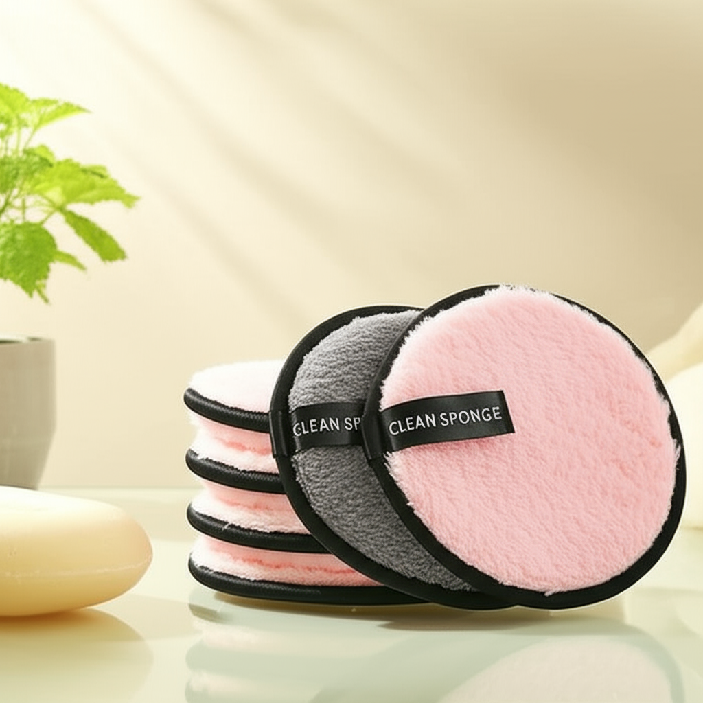 Lingettes Démaquillantes Lavables en Coton Bio – Zéro Déchet & Réutilisables