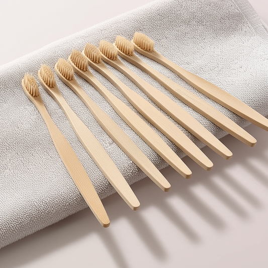 Brosse à Dents Écologique Bambou  - lots de 10