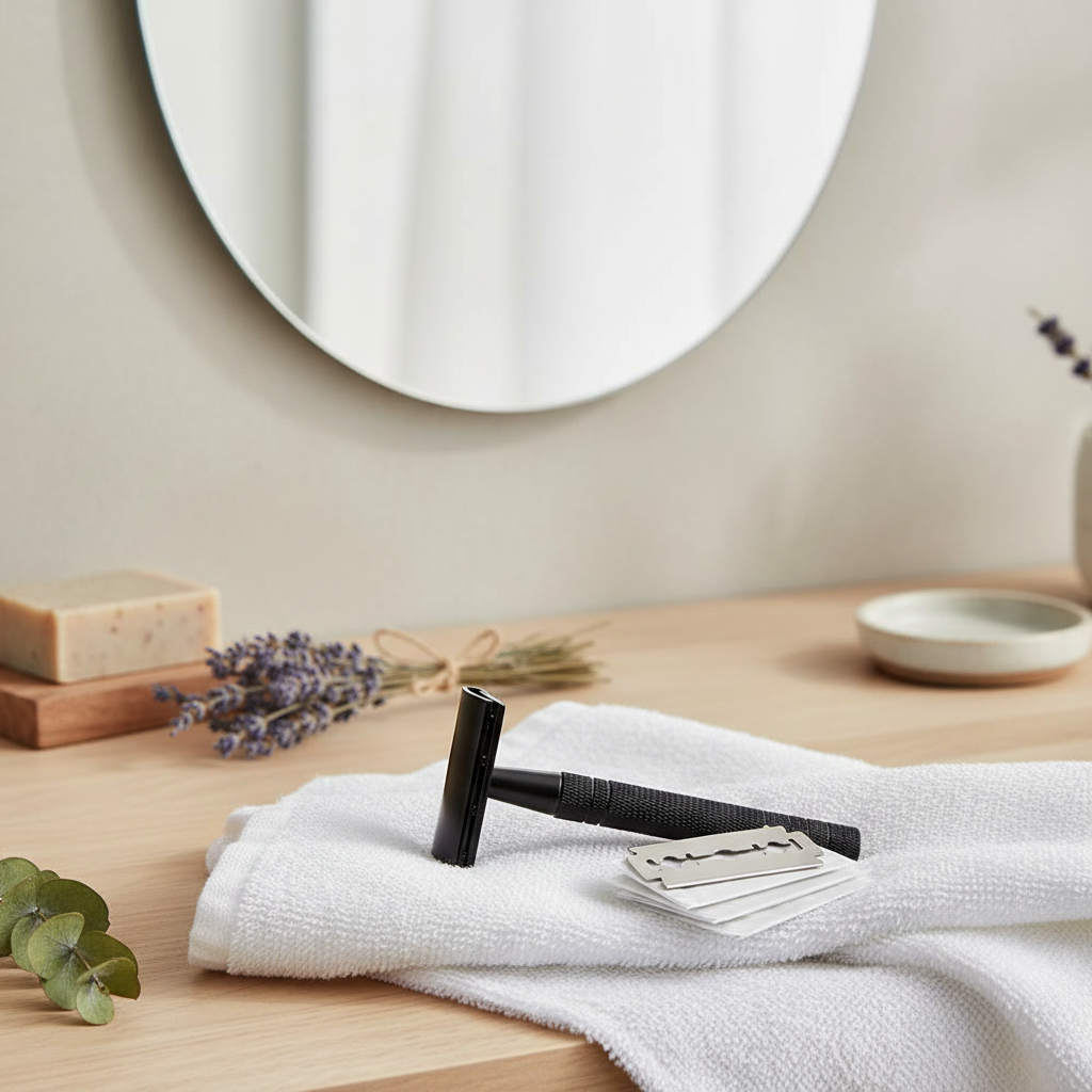 Rasoir Écologique pour Femme – Élégance, Douceur et Zéro Déchet-10 lames de rasoir