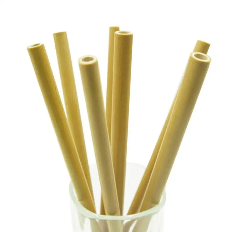 Pailles Réutilisables en Bambou – Set Écologique & Naturel